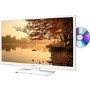 GRADE A1 - Logik L24HEDW15 24" LED TV With built in DVD Player - White