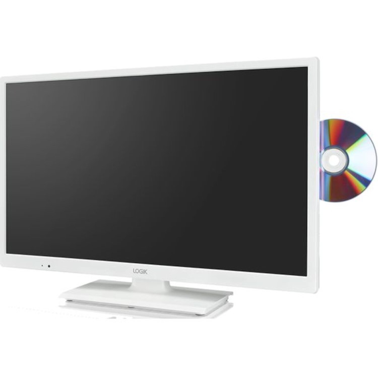 GRADE A1 - Logik L24HEDW18 24" LED TV With built in DVD Player - White