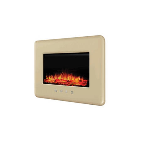 GRADE A2 - Smeg L30FABECR 50's Style Electric Landscape Fire Cream