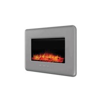 GRADE A2 - Smeg L30FABESI 50's Style Electric Landscape Fire Silver