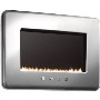 Smeg L30FABSI 50s Retro Style Natural Gas Wall Fire in Silver