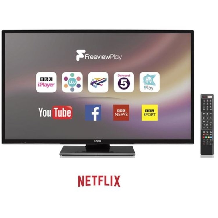 GRADE A1 - Logik L32SHE17 32" HD Ready Smart LED TV with 1 Year Warranty