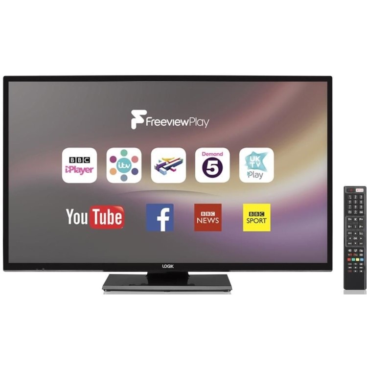 GRADE A3 - Logik L32SHE17 32" HD Ready Smart LED TV with 1 Year Warranty