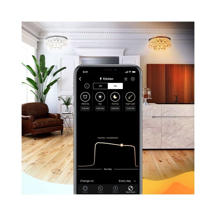 LiFX Smart Mini Day & Dusk WiFi LED Light Bulb with B22 Bayonet Ending