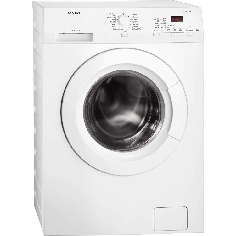 AEG L62370FL 7kg 1400rpm Freestanding Washing Machine White
