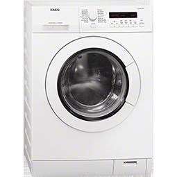 AEG L75480WD 8kg Wash 6kg Dry Freestanding Washer Dryer - White