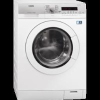 AEG L77695WD Freestanding Washer Dryer in Silver