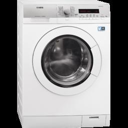 AEG L77695WD Freestanding Washer Dryer in Silver