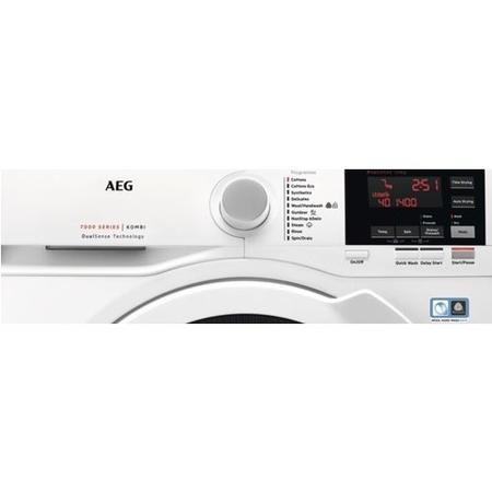 GRADE A2 - AEG L7WBG741R 7kg Wash 4kg Dry 1400rpm Freestanding Washer Dryer - White