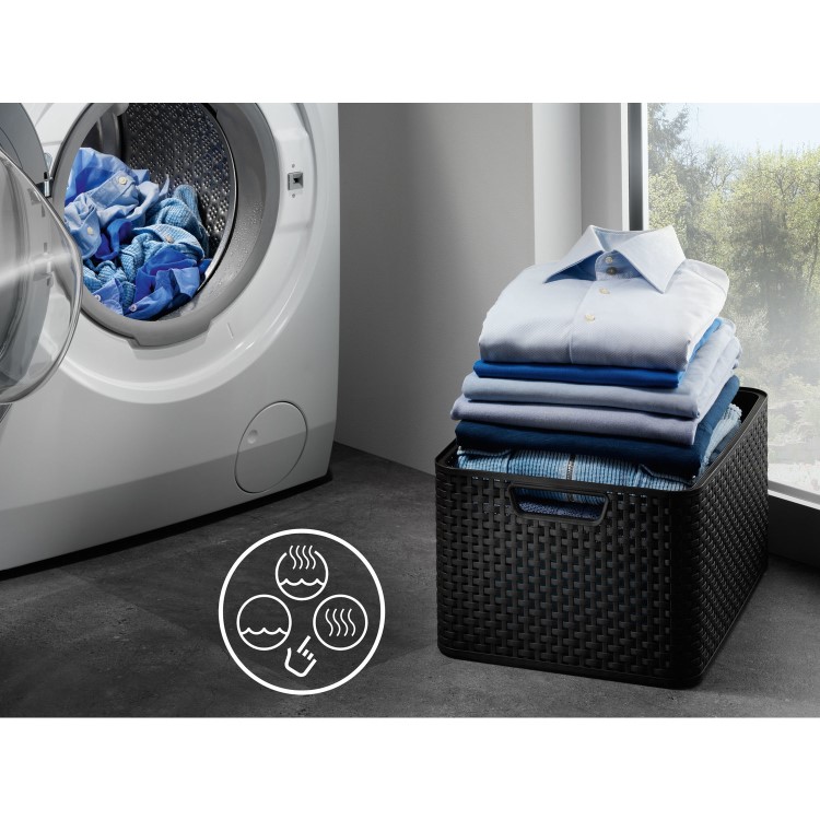 GRADE A2 - AEG L7WEE965R 7000 Series 9kg Wash 6kg Dry 1600rpm Freestanding Washer Dryer-White