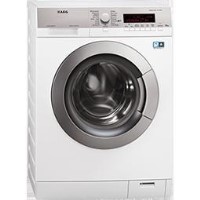 GRADE A3  - AEG L87405FL 10kg Protex Drum 1400rpm Freestanding Washing Machine White With Silver Con
