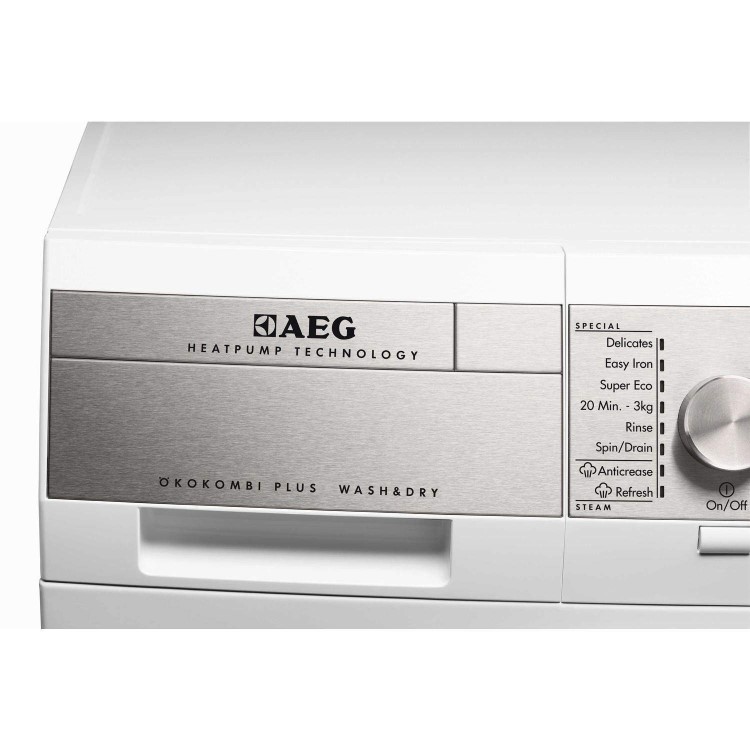 AEG L99695HWD ÖKOKombi 9kg Wash 6kg Dry 1600rpm Freestanding Washer Dryer-White