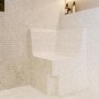 Tile-Ready Corner Bench 600x600x870mm - Lagoon
