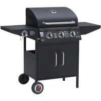 Landmann LAN12736 Grill Chef 3+1  Burner Gas Wagon BBQ