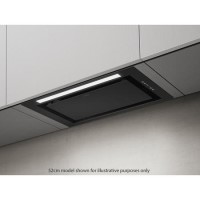 Refurbished Elica LANE-80-BLK Lane 72cm Canopy Cooker Hood Black