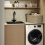 Single Bowl Black Inset Composite Sink with Tap Deck - Enza Laurie