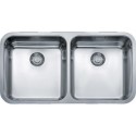 LAX120/36-36 Franke Largo Undermount 79.5x44cm Stainless Steel Sink