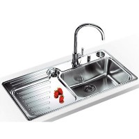 Franke LAX614L Largo Single Bowl Left Hand Drainer Sink
