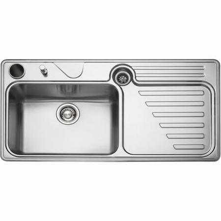 Franke LAX614L Largo Single Bowl Left Hand Drainer Sink