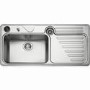 Franke LAX614L Largo Single Bowl Left Hand Drainer Sink
