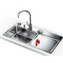 Franke LAX614R Largo Single Bowl Right Hand Drainer Sink