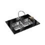 Franke LAX_120-36-36DP Largo Undermount Double Bowl Sink and Tap Designer Pack