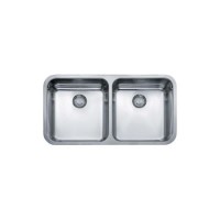 Franke LAX_120-36-36 Largo Undermount Double Bowl Stainless Steel Sink