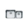 Franke LAX_120-45-30 Largo Undermount 1.75 Bowl Stainless Steel Sink