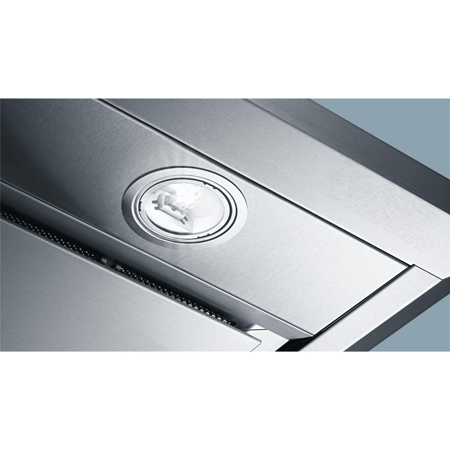 Siemens iQ300 Canopy Extractor LB55564GB Silver metallic lacquer 
