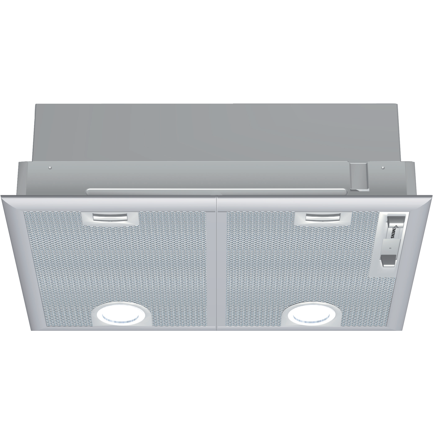 Refurbished Siemens iQ300 LB55565GB 53cm Canopy Cooker Hood Silver Metallic