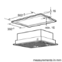 Refurbished Siemens iQ300 LB55565GB 53cm Canopy Cooker Hood Silver Metallic