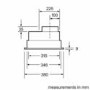 Refurbished Siemens iQ300 LB75566GB 75cm Canopy Cooker Hood - Silver