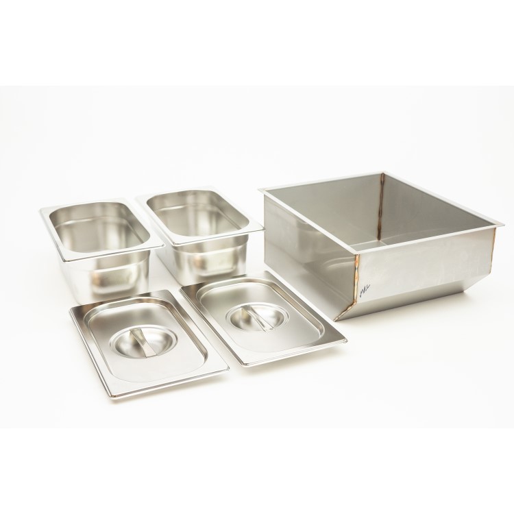 Lincat LBM Lynx 400 Dry Heat Bain Marie - 2 x 1/4 GN, Plug in, 285mm Wide