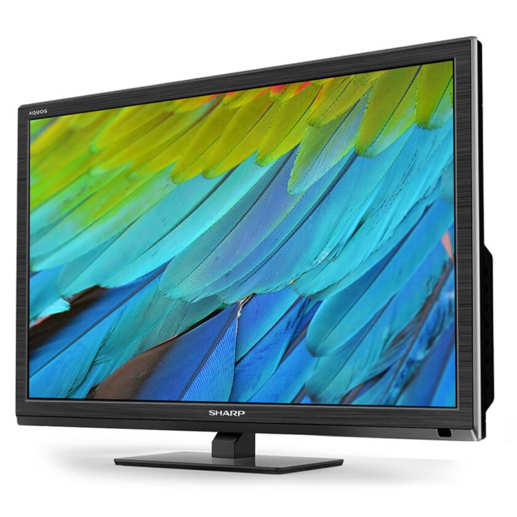 Sharp LC-24DHF4011K 24" 720p HD Ready LED TV and DVD Combi with Freeview HD