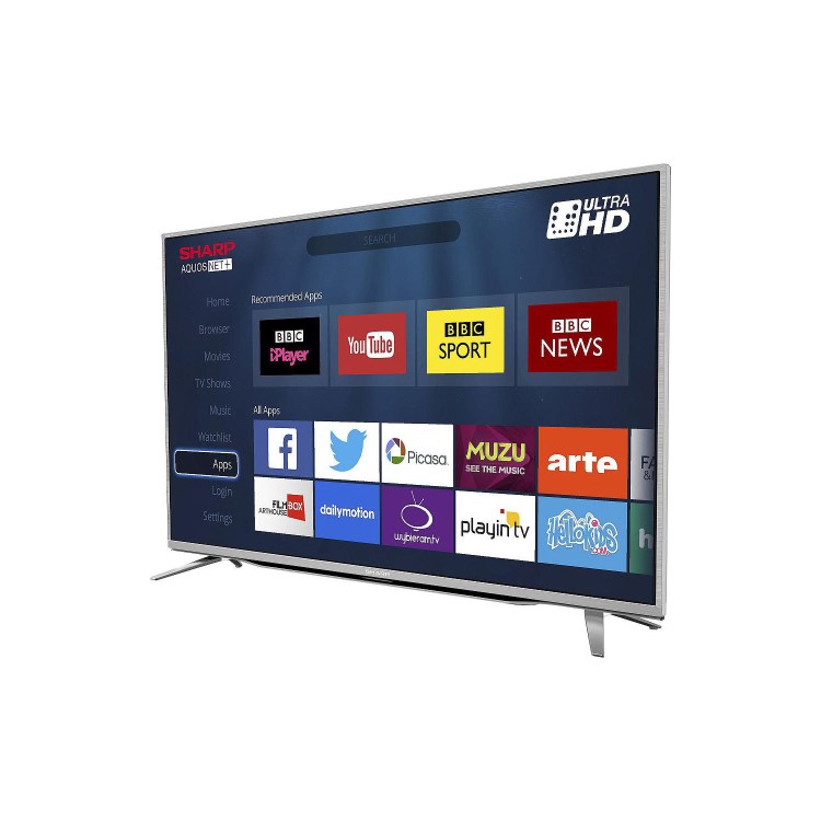 Refurbished Sharp Aquos G8460 55" 4K Ultra HD LED Smart TV