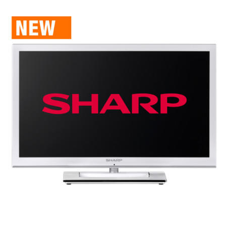 Sharp LC24LE250K-WH 24 Inch Freeview LED TV