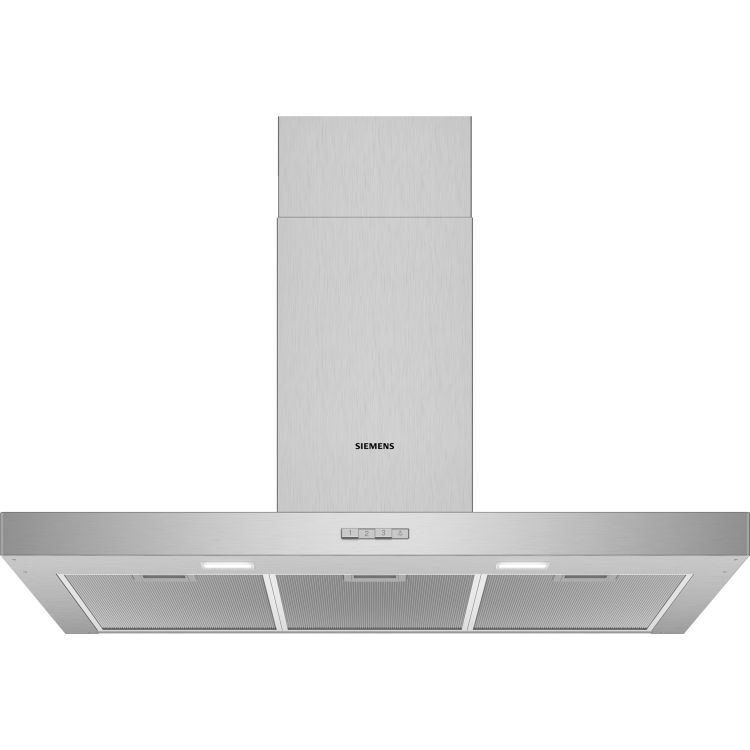 Siemens iQ100 90cm Box Design Chimney Cooker Hood - Stainless Steel