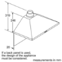Siemens iQ100 60cm Pyramid Style Chimney Cooker Hood - Stainless Steel