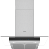 Siemens LC67GHM50B 60cm Chimney Cooker Hood With Flat Glass Canopy - Stainless Steel