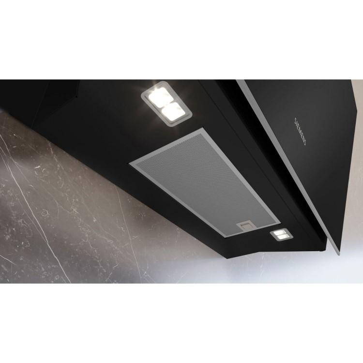 Siemens 90cm Chimney Hood - Black