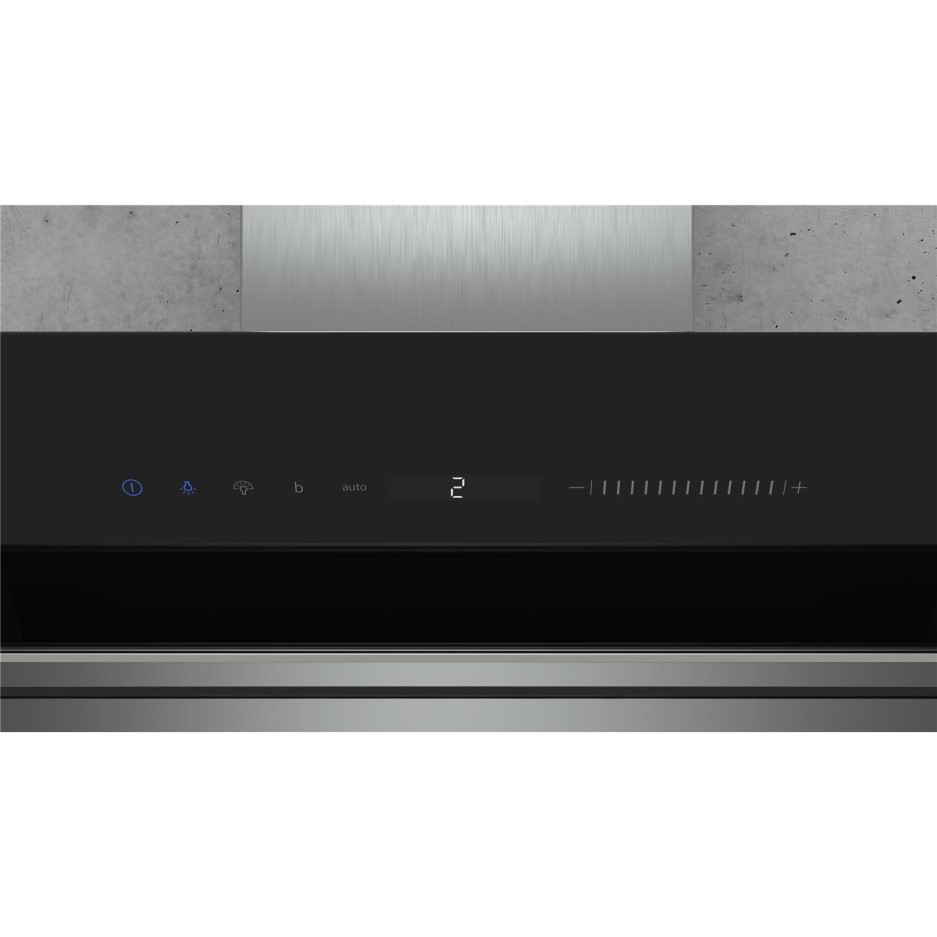 Siemens LC91KWW60B iQ700 90cm Angled Chimney Cooker Hood Black