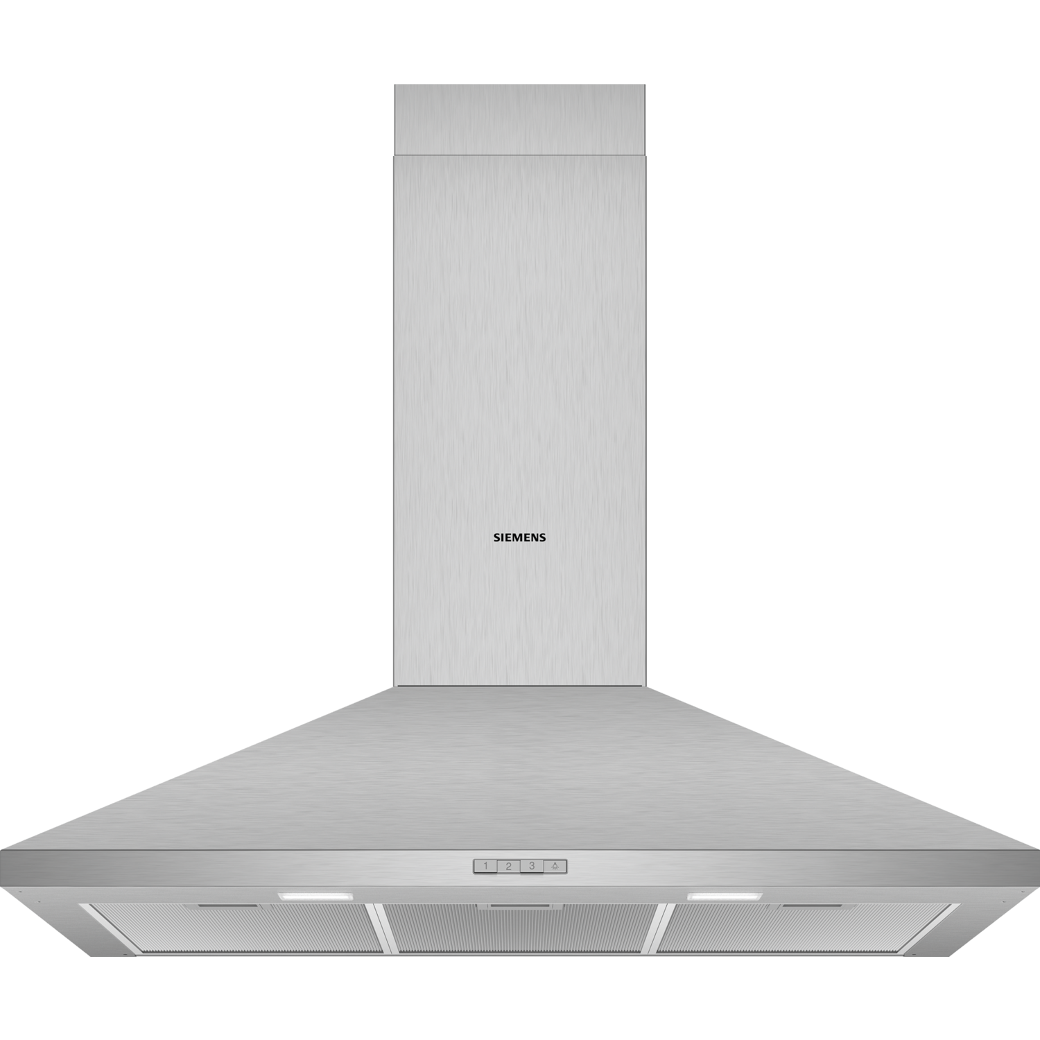 Refurbished Siemens LC94PBC50B LC94PBC50B 90cm Pyramid Style Chimney Cooker Hood Stainless Steel