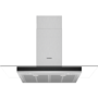 Siemens LC97GHM50B iQ300 90cm Cooker Hood With Flat Glass Canopy - Stainless Steel