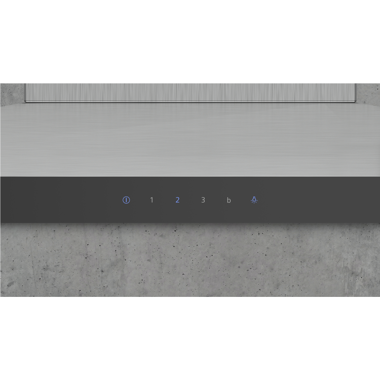 Siemens LC97QFM50B 90cm Low Profile Pyramid Style Chimney Cooker Hood - Stainless Steel
