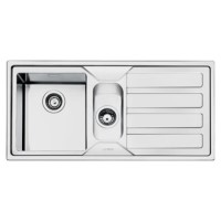 Smeg LD102D Mira Ultra Low Profile 1.5 Bowl Sink with Right Hand Drainer