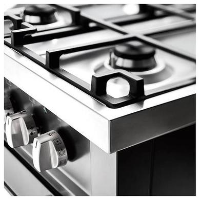Ilve Torino 100cm Dual Fuel Range Cooker - Stainless Steel
