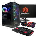 LD22237 CyberPowerPC Eurus AMD Ryzen 5 5600G 8GB RAM 500GB M.2 NVMe SSD + 23.8 Inch 100Hz 1ms Gaming Monitor