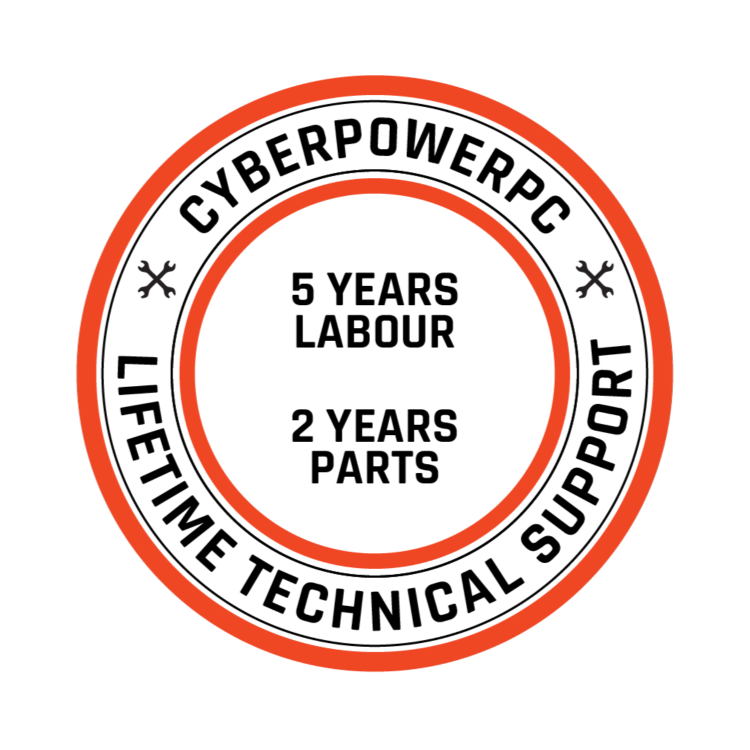 CyberPowerPC Amethyst AMD Ryzen 5 5500 RTX 5060 16GB RAM 1TB SSD + 23.8" FHD Gaming Monitor