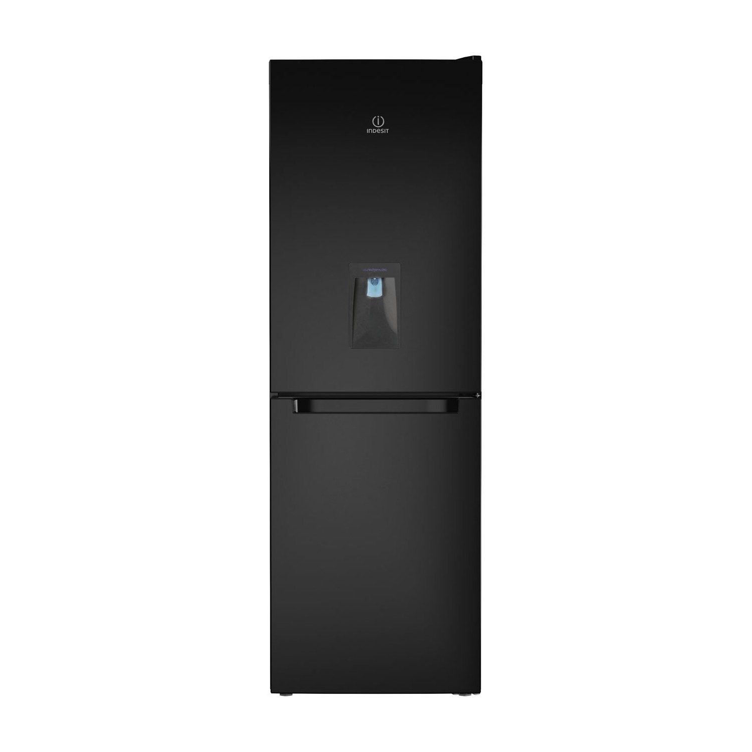 Indesit LD70N1KWTD Freestanding Fridge Freezer With Water Dispenser