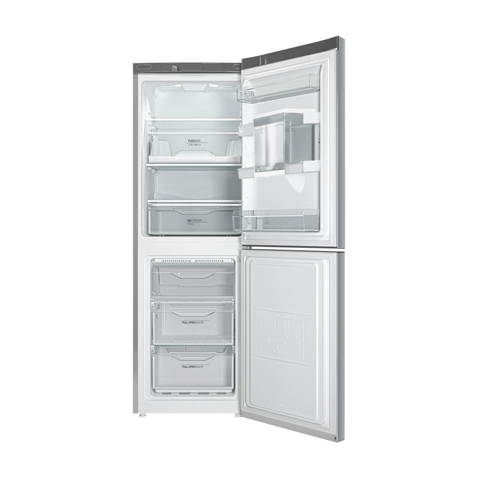 Indesit LD70N1KWTD Freestanding Fridge Freezer With Water Dispenser